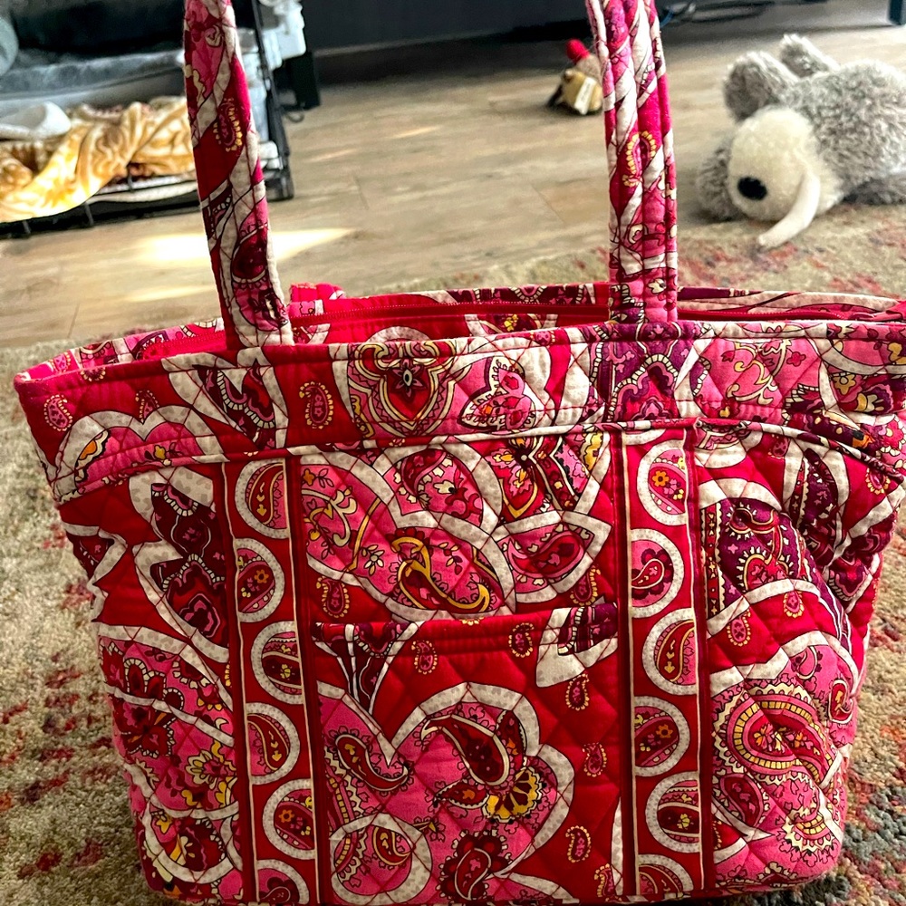 Vera Bradley Pink Paisley Tote